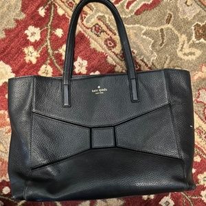 Black Kate Spade tote
